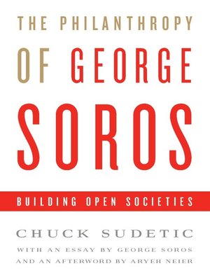 cover image of The Philanthropy of George Soros